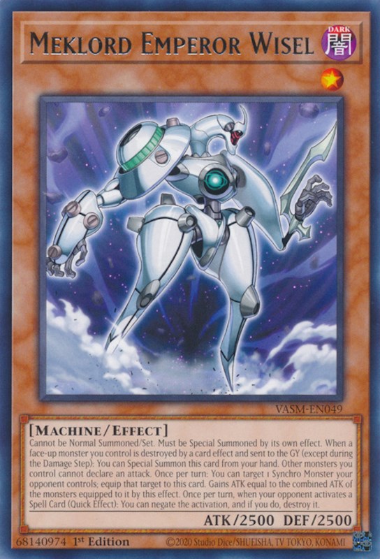 Meklord Emperor Wisel [VASM-EN049] Rare | Gear Gaming Fayetteville