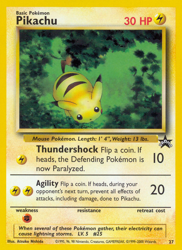 Pikachu (27) [Wizards of the Coast: Black Star Promos] | Gear Gaming Fayetteville