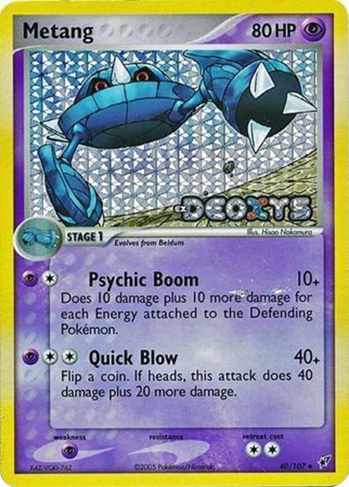 Metang (40/107) (Stamped) [EX: Deoxys] | Gear Gaming Fayetteville