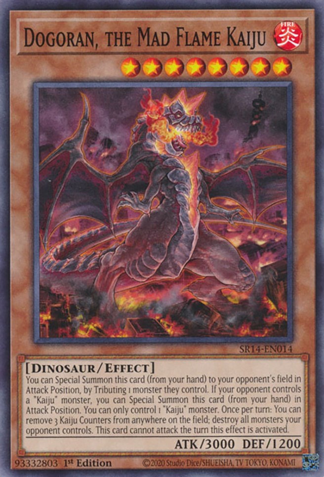 Dogoran, the Mad Flame Kaiju [SR14-EN014] Common | Gear Gaming Fayetteville