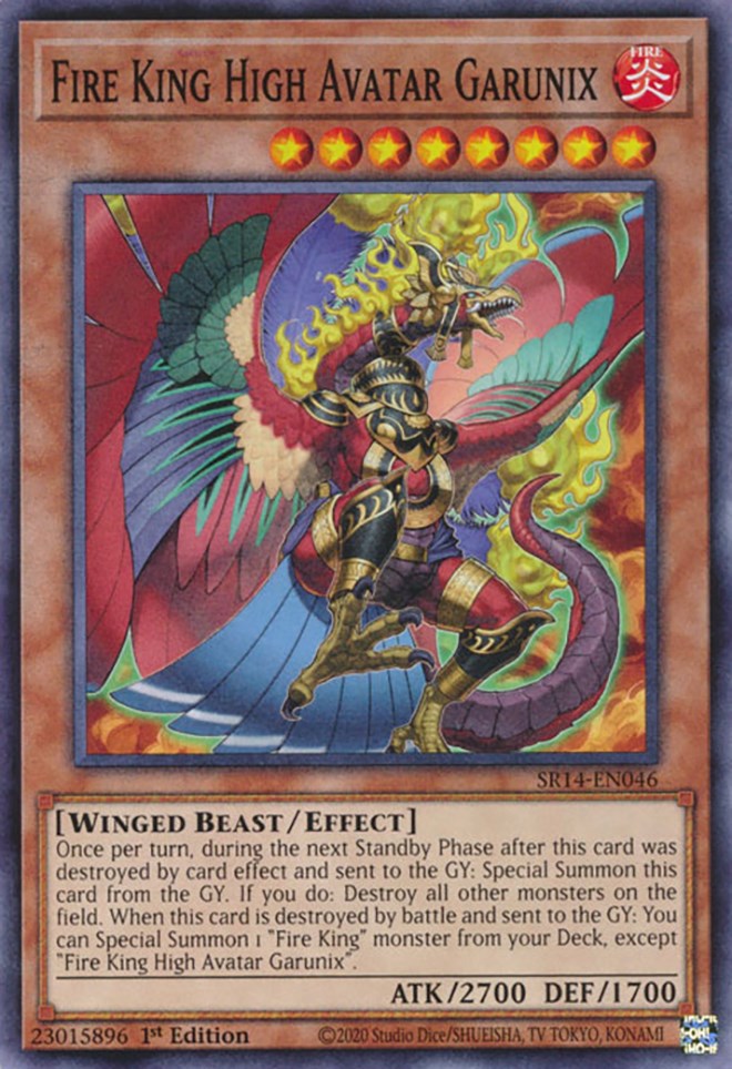 Fire King High Avatar Garunix [SR14-EN046] Common | Gear Gaming Fayetteville