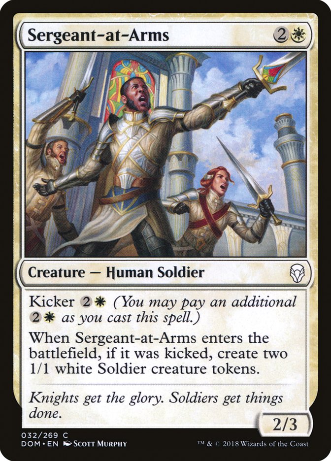 Sergeant-at-Arms [Dominaria] | Gear Gaming Fayetteville