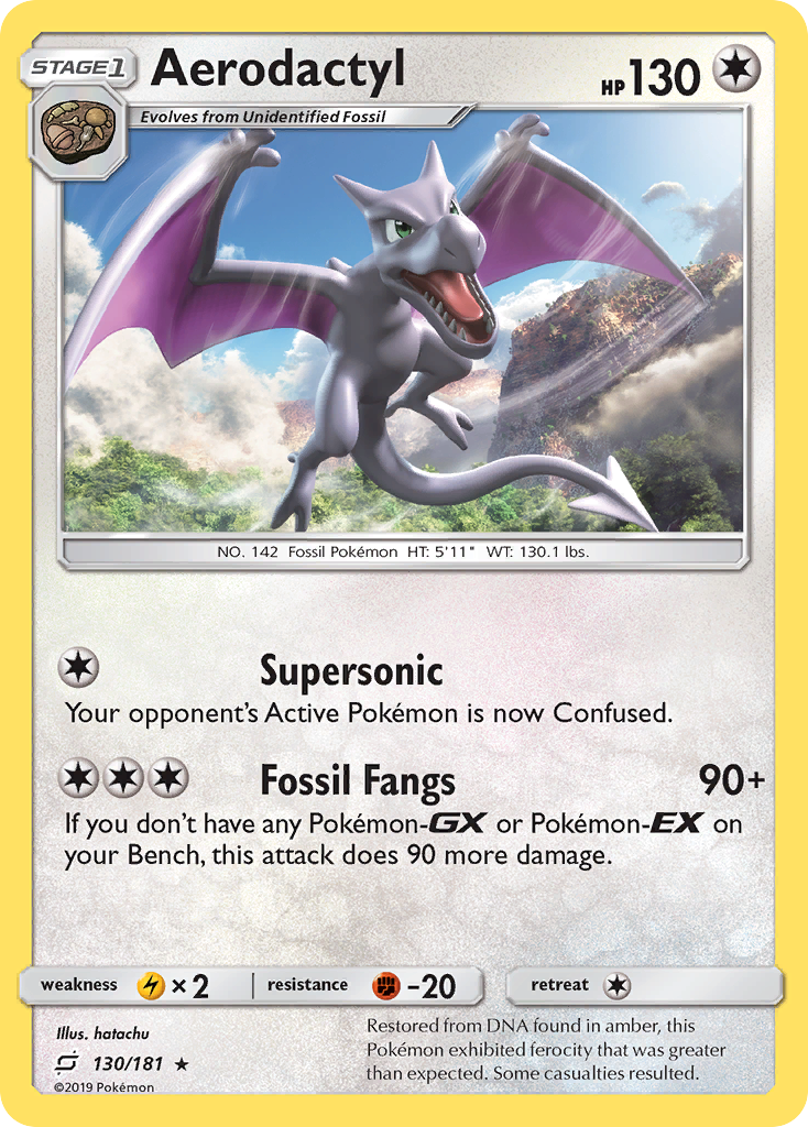 Aerodactyl (130/181) [Sun & Moon: Team Up] | Gear Gaming Fayetteville