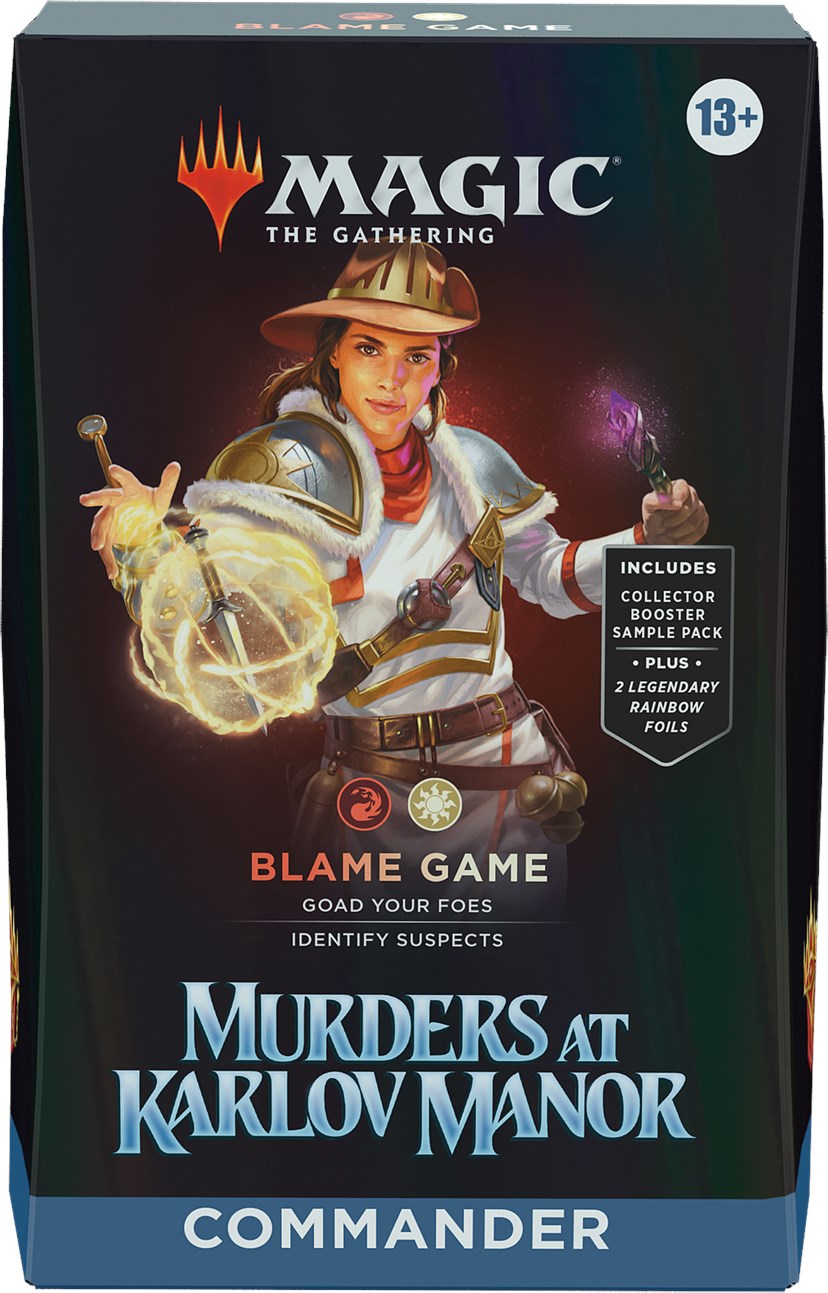 Murders at Karlov Manor - Commander Deck (Blame Game) | Gear Gaming Fayetteville
