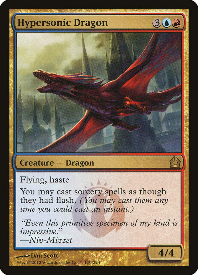 Hypersonic Dragon [Return to Ravnica] | Gear Gaming Fayetteville