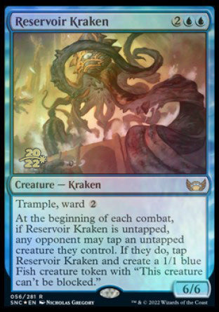 Reservoir Kraken [Streets of New Capenna Prerelease Promos] | Gear Gaming Fayetteville