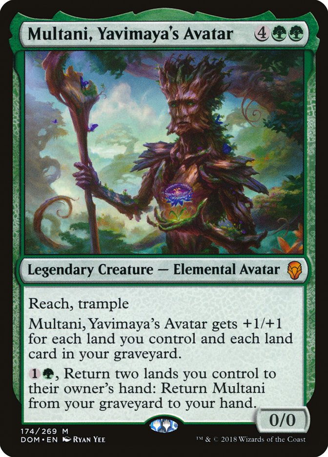 Multani, Yavimaya's Avatar [Dominaria] | Gear Gaming Fayetteville