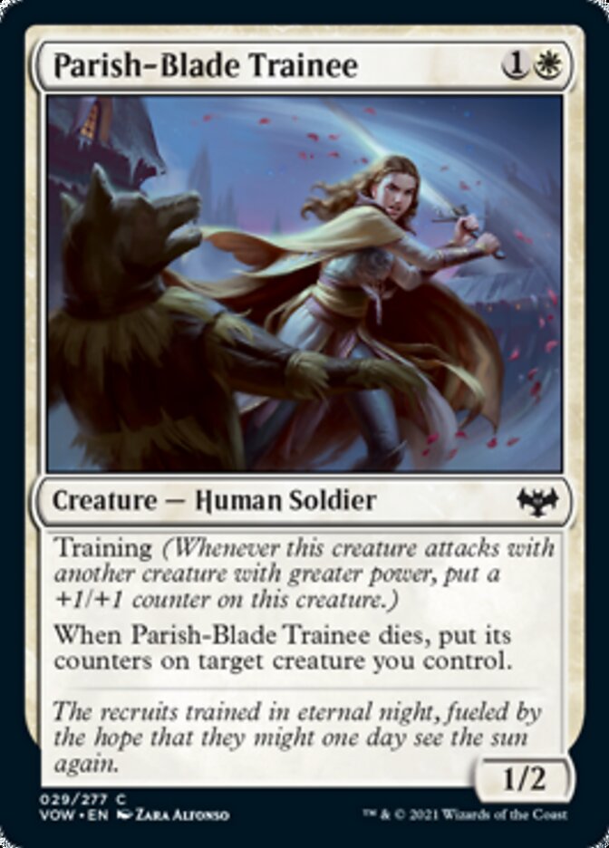 Parish-Blade Trainee [Innistrad: Crimson Vow] | Gear Gaming Fayetteville