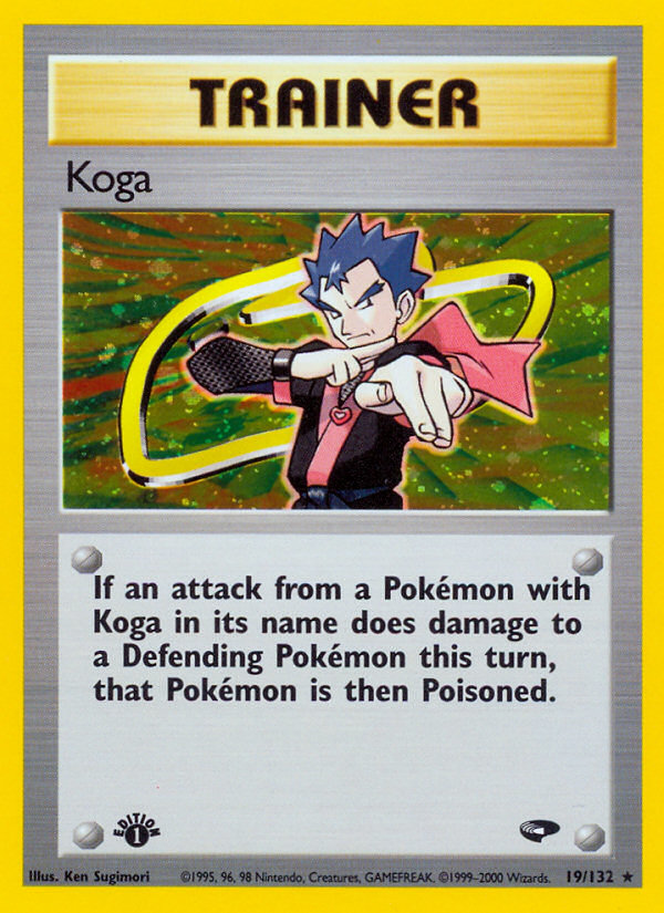 Koga (19/132) [Gym Challenge 1st Edition] | Gear Gaming Fayetteville