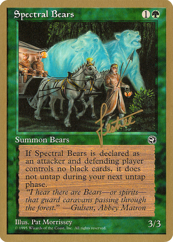 Spectral Bears (Bertrand Lestree) [Pro Tour Collector Set] | Gear Gaming Fayetteville