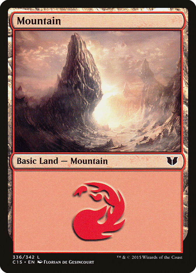 Mountain (336) [Commander 2015] | Gear Gaming Fayetteville