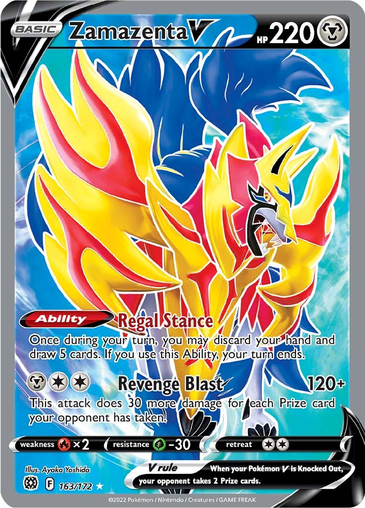 Zamazenta V (163/172) [Sword & Shield: Brilliant Stars] | Gear Gaming Fayetteville