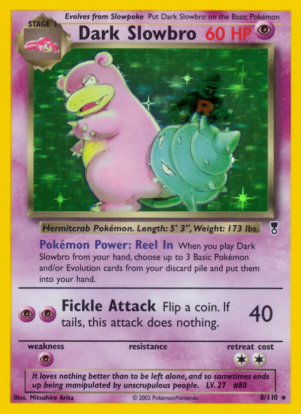 Dark Slowbro (8/110) [Legendary Collection] | Gear Gaming Fayetteville