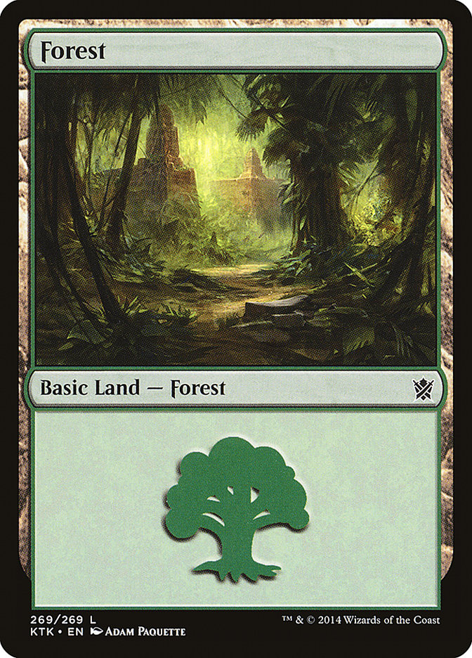 Forest (269) [Khans of Tarkir] | Gear Gaming Fayetteville