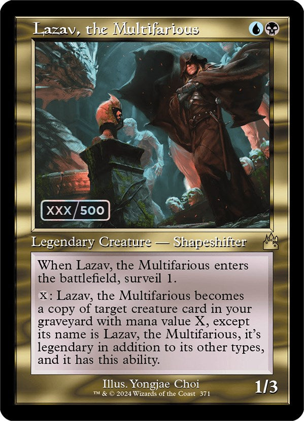 Lazav, the Multifarious (Retro) (Serialized) [Ravnica Remastered] | Gear Gaming Fayetteville