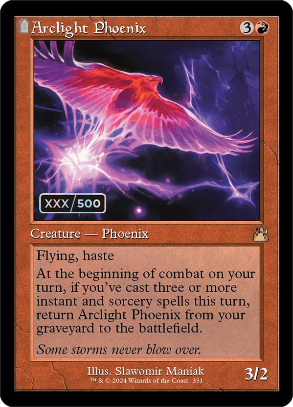 Arclight Phoenix (Retro) (Serialized) [Ravnica Remastered] | Gear Gaming Fayetteville