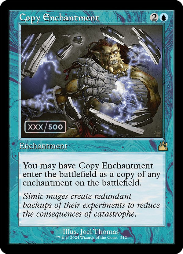 Copy Enchantment (Retro) (Serialized) [Ravnica Remastered] | Gear Gaming Fayetteville