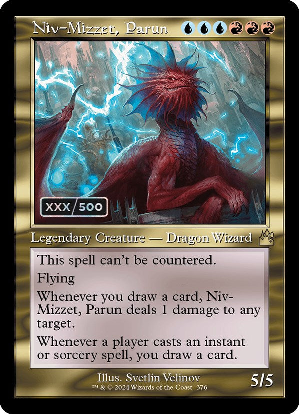 Niv-Mizzet, Parun (Retro) (Serialized) [Ravnica Remastered] | Gear Gaming Fayetteville