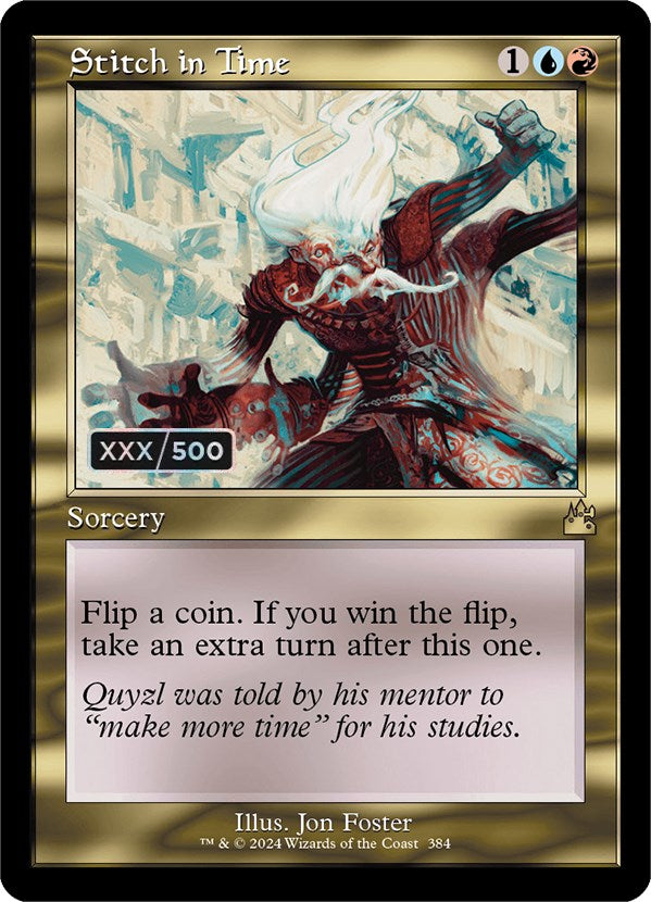 Stitch in Time (Retro) (Serialized) [Ravnica Remastered] | Gear Gaming Fayetteville