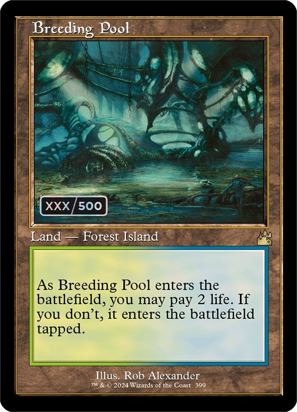 Breeding Pool (Retro) (Serialized) [Ravnica Remastered] | Gear Gaming Fayetteville