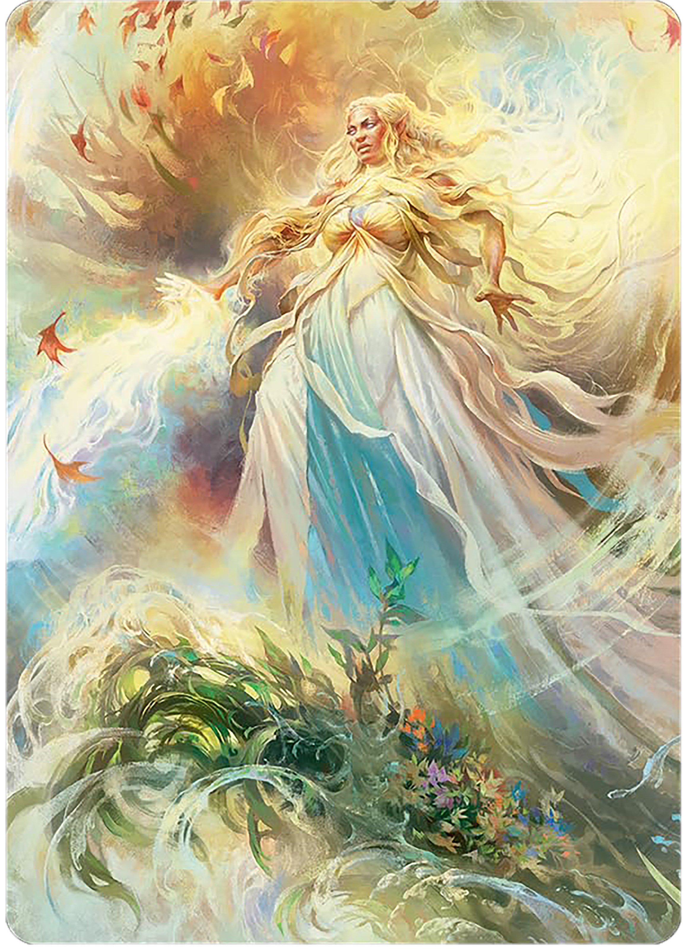 Galadriel, Light of Valinor Art Card [The Lord of the Rings: Tales of Middle-earth Art Series] | Gear Gaming Fayetteville