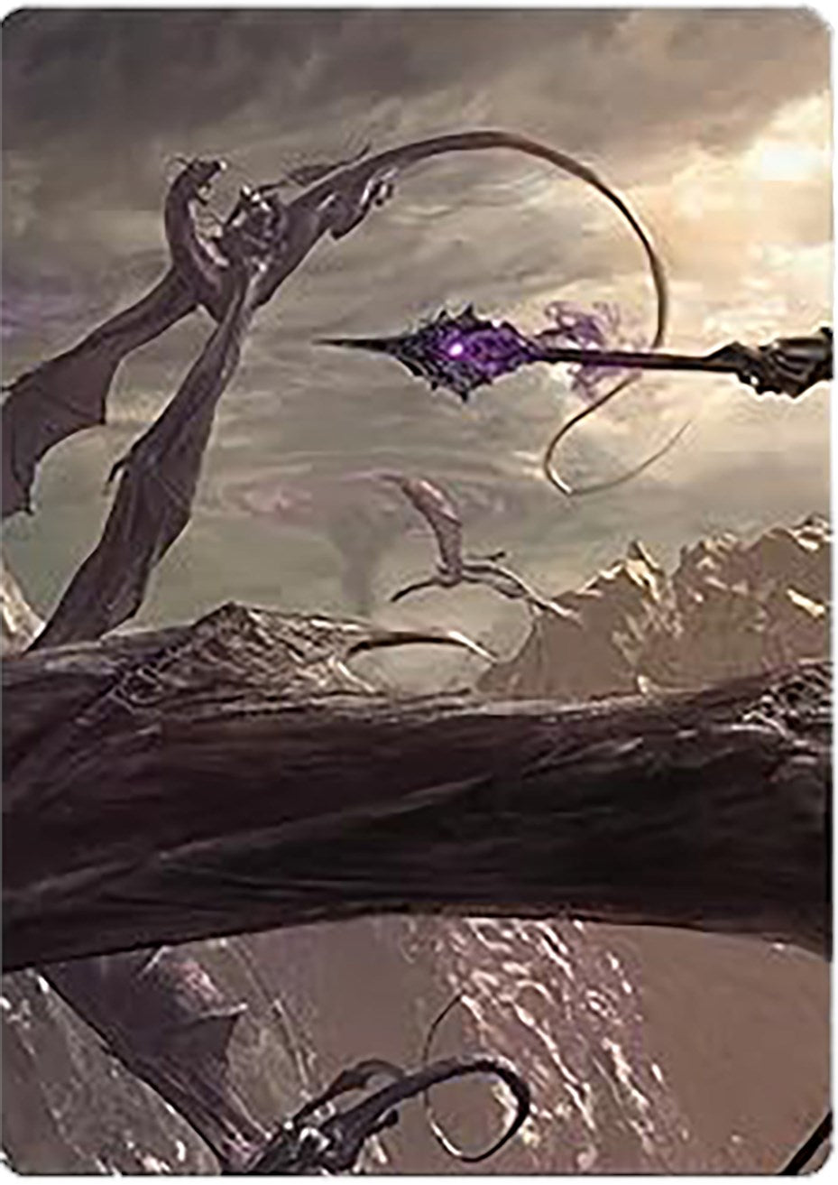 Nazgul Battle-Mace Art Card [The Lord of the Rings: Tales of Middle-earth Art Series] | Gear Gaming Fayetteville