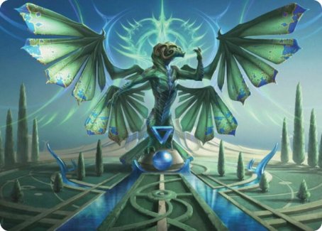 Tanazir Quandrix Art Card [Strixhaven: School of Mages Art Series] | Gear Gaming Fayetteville