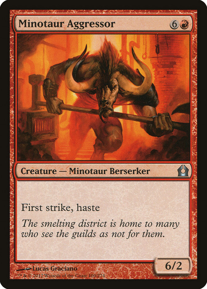 Minotaur Aggressor [Return to Ravnica] | Gear Gaming Fayetteville