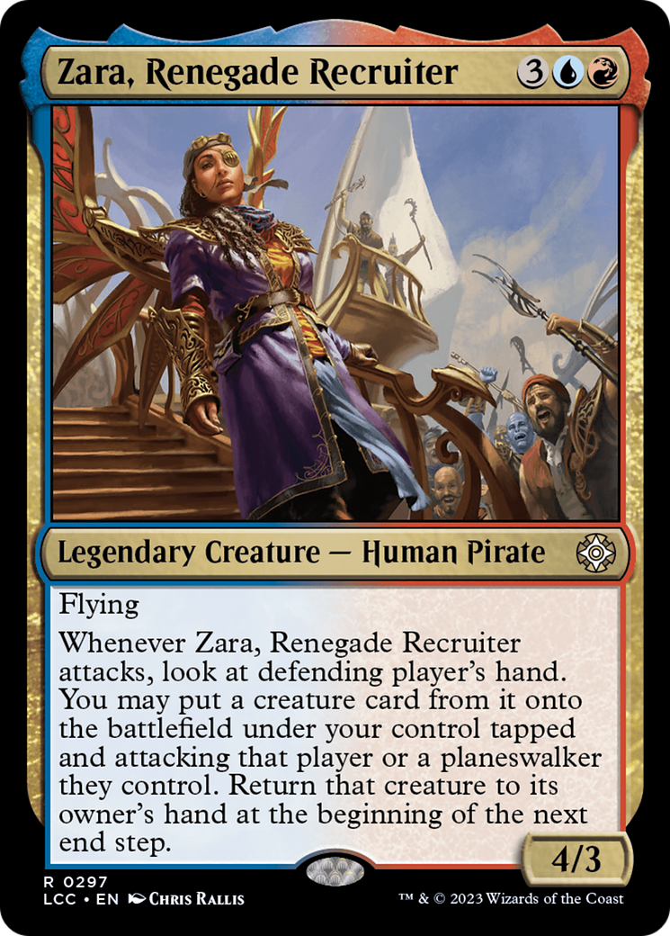 Zara, Renegade Recruiter [The Lost Caverns of Ixalan Commander] | Gear Gaming Fayetteville