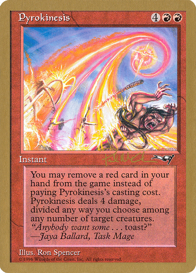 Pyrokinesis (Paul McCabe) [World Championship Decks 1997] | Gear Gaming Fayetteville