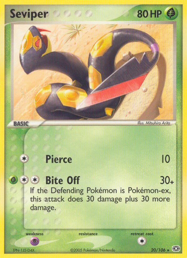 Seviper (20/106) [EX: Emerald] | Gear Gaming Fayetteville