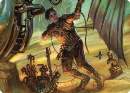 Mishra, Excavation Prodigy Art Card [The Brothers' War Art Series] | Gear Gaming Fayetteville