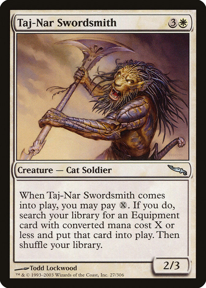 Taj-Nar Swordsmith [Mirrodin] | Gear Gaming Fayetteville