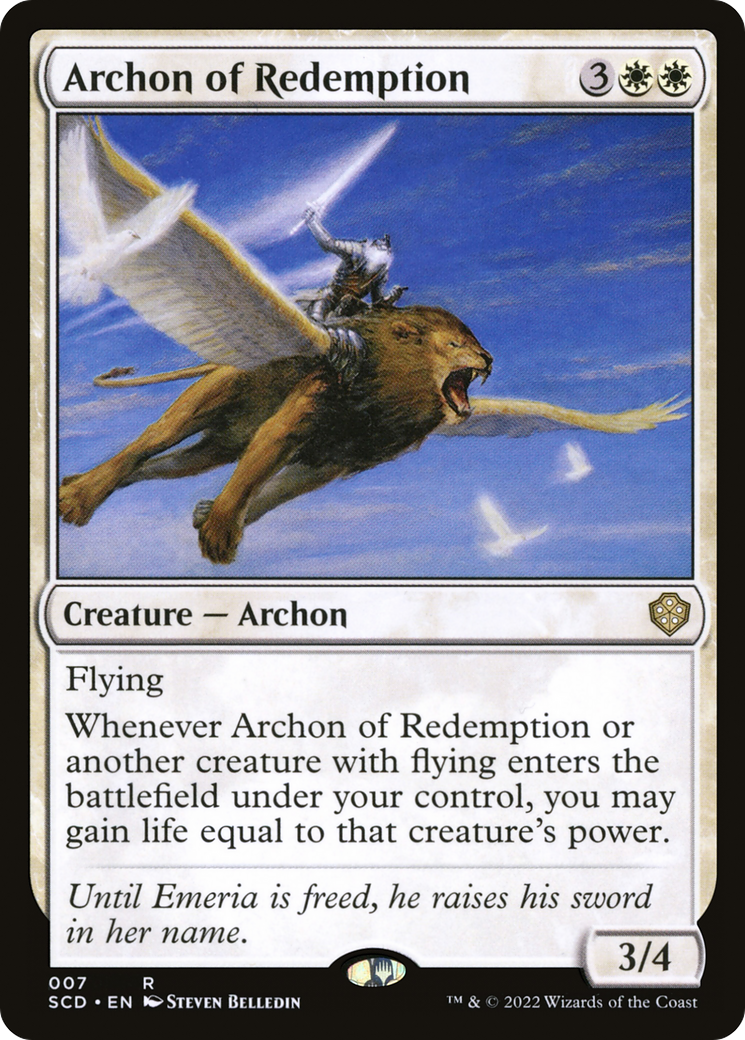 Archon of Redemption [Starter Commander Decks] | Gear Gaming Fayetteville