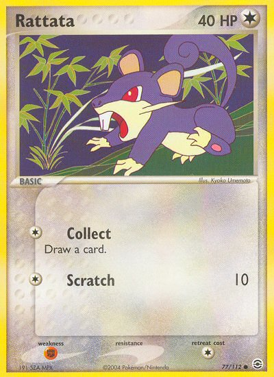 Rattata (77/112) [EX: FireRed & LeafGreen] | Gear Gaming Fayetteville