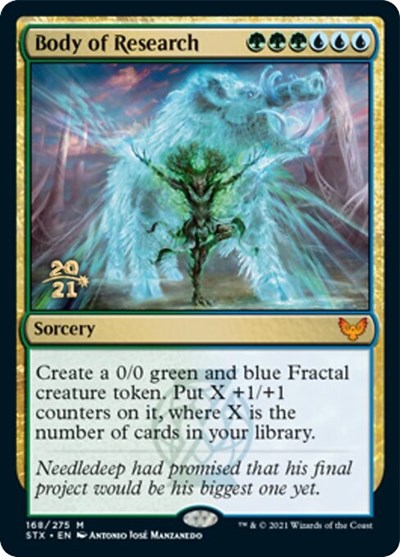 Body of Research [Strixhaven: School of Mages Prerelease Promos] | Gear Gaming Fayetteville