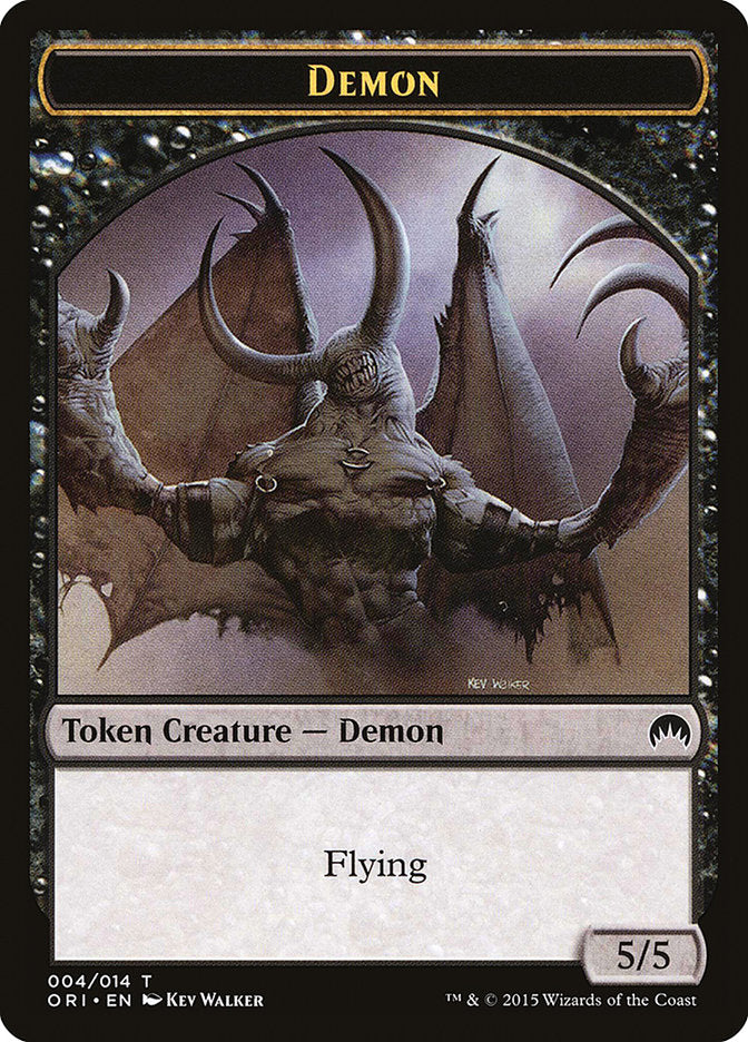 Demon Token [Magic Origins Tokens] | Gear Gaming Fayetteville