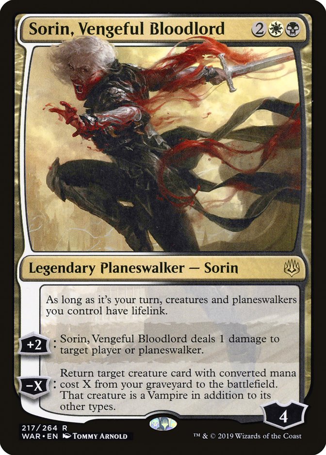 Sorin, Vengeful Bloodlord [War of the Spark] | Gear Gaming Fayetteville