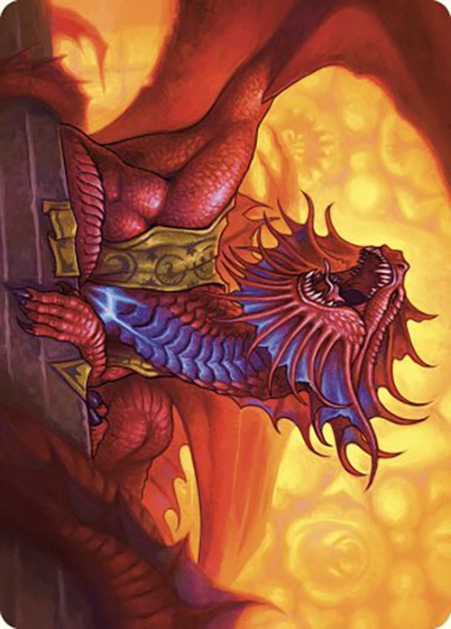 Niv-Mizzet, Guildpact Art Card (44/49) [Murders at Karlov Manor Art Series] | Gear Gaming Fayetteville