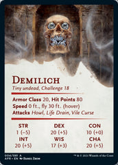 Demilich Art Card [Dungeons & Dragons: Adventures in the Forgotten Realms Art Series] | Gear Gaming Fayetteville