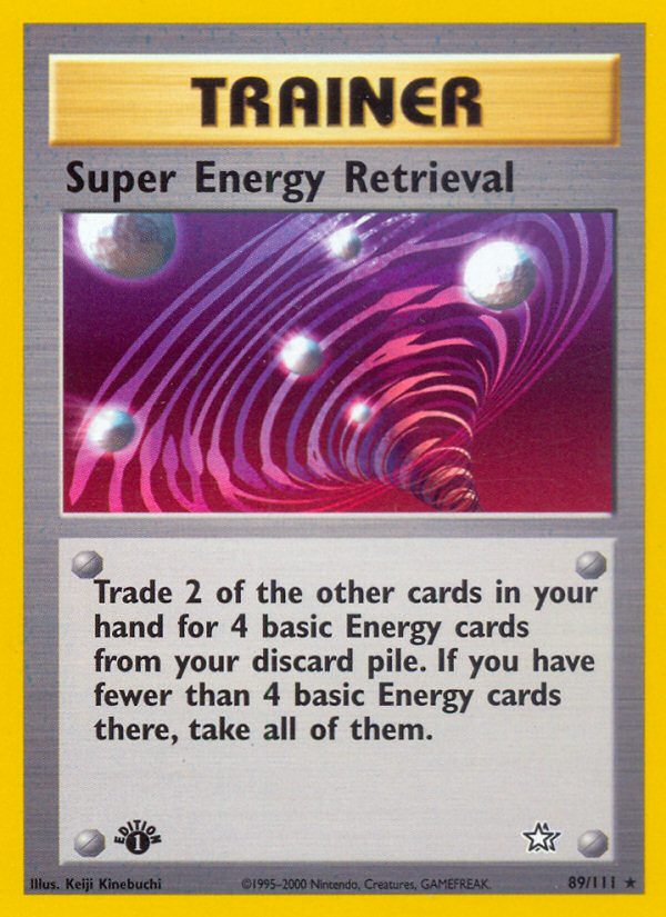 Super Energy Retrieval (89/111) [Neo Genesis 1st Edition] | Gear Gaming Fayetteville