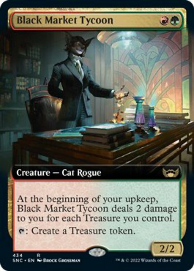 Black Market Tycoon (Extended Art) [Streets of New Capenna] | Gear Gaming Fayetteville