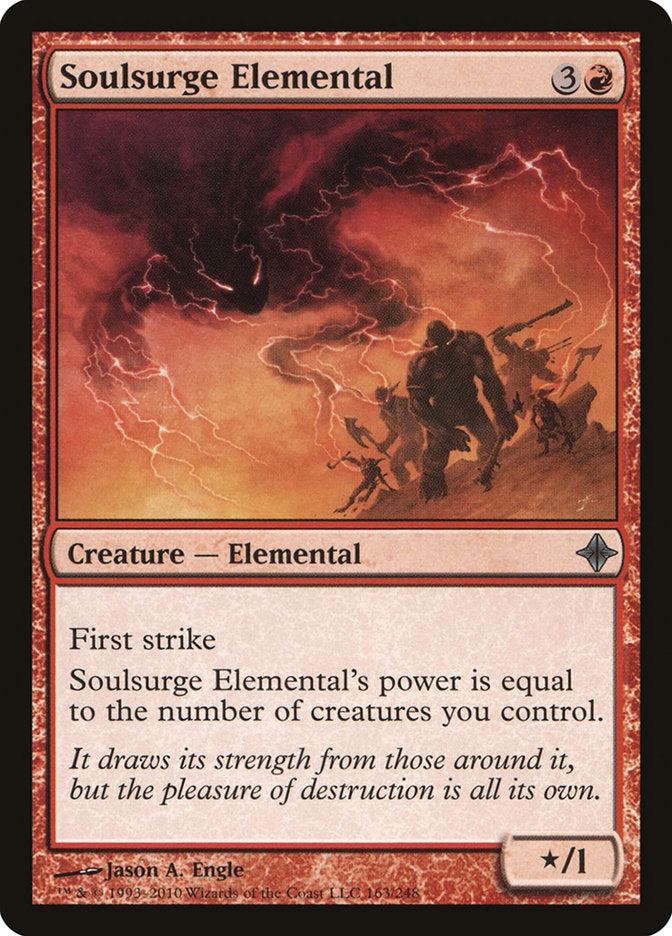 Soulsurge Elemental [Rise of the Eldrazi] | Gear Gaming Fayetteville