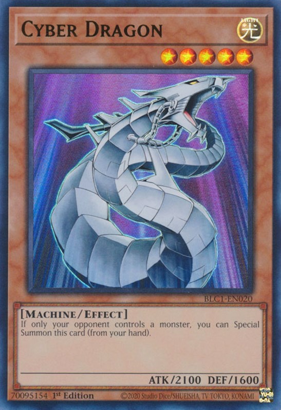 Cyber Dragon [BLC1-EN020] Ultra Rare | Gear Gaming Fayetteville