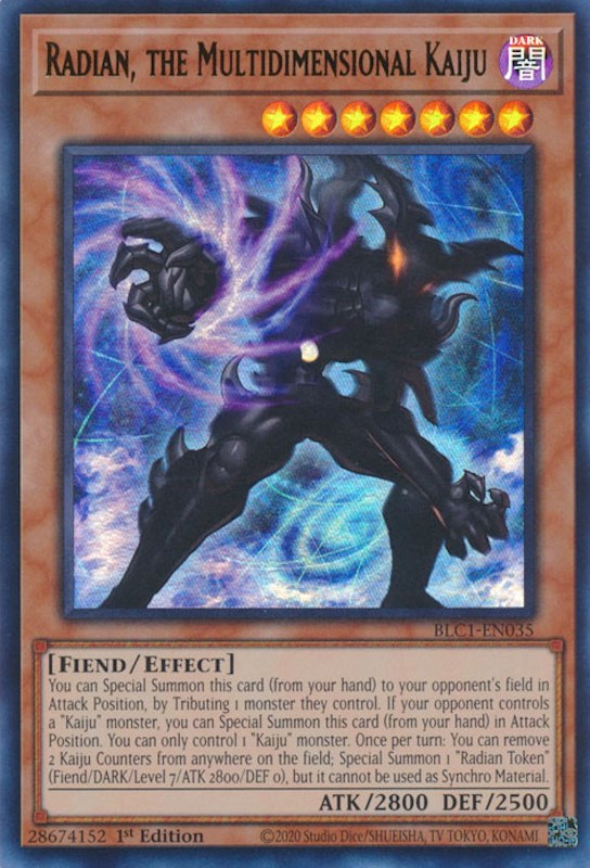 Radian, the Multidimensional Kaiju [BLC1-EN035] Ultra Rare | Gear Gaming Fayetteville