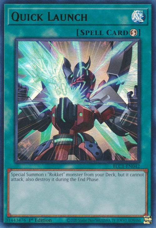 Quick Launch [BLC1-EN042] Ultra Rare | Gear Gaming Fayetteville