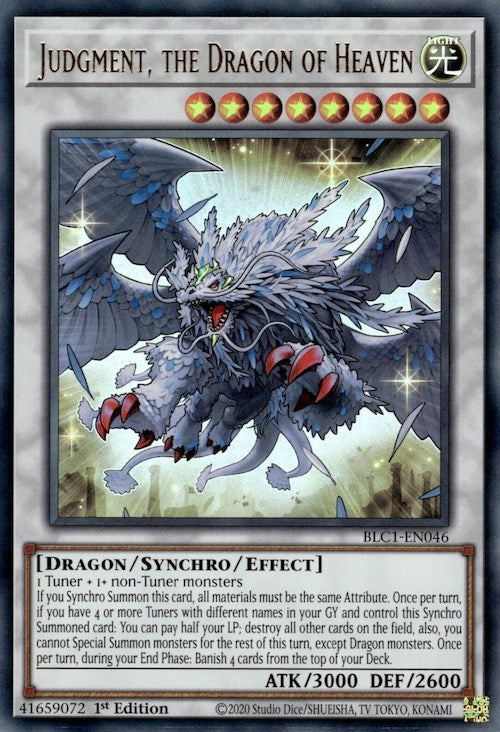 Judgment, the Dragon of Heaven [BLC1-EN046] Ultra Rare | Gear Gaming Fayetteville