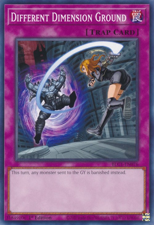Different Dimension Ground [BLC1-EN076] Common | Gear Gaming Fayetteville