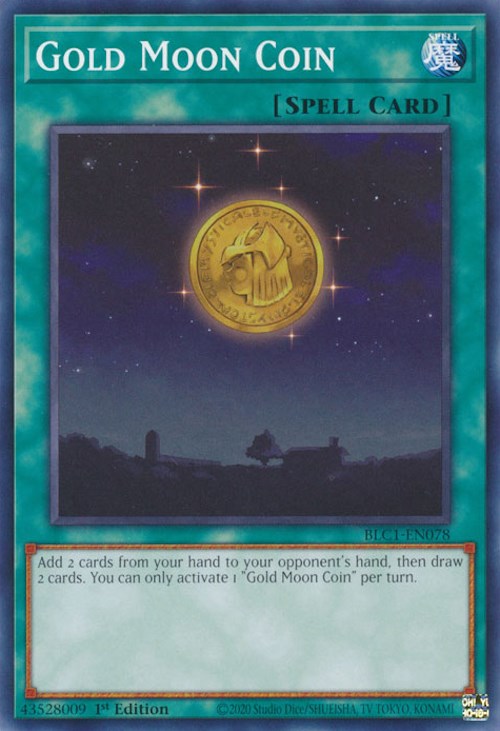 Gold Moon Coin [BLC1-EN078] Common | Gear Gaming Fayetteville