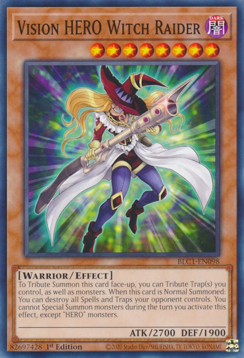Vision HERO Witch Raider [BLC1-EN098] Common | Gear Gaming Fayetteville